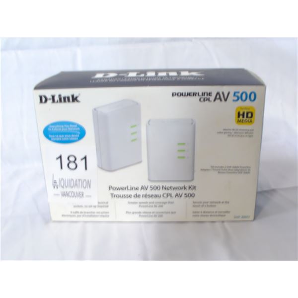D-Link Powerline AV500 Network Kit