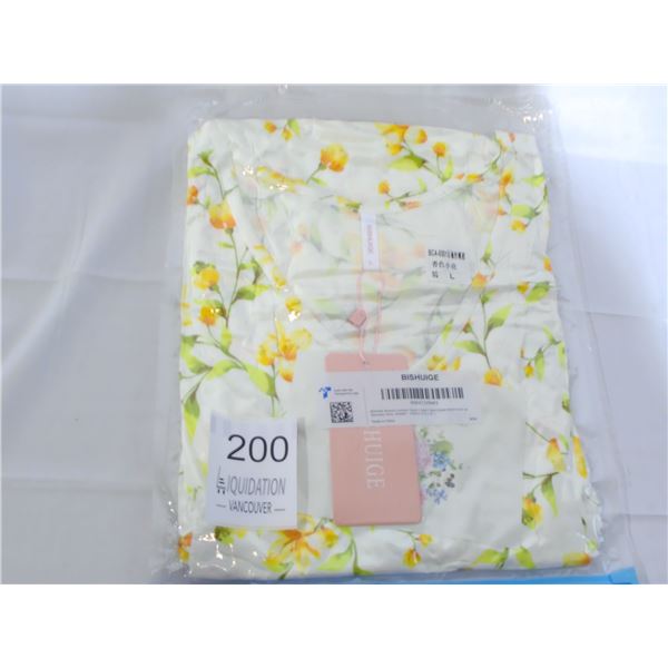 Brand Bishige - Casual T-Shirt Home Dress Size L