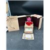 Image 2 : Gift Set with Bear, Roses, and Heart Pendant Necklace
