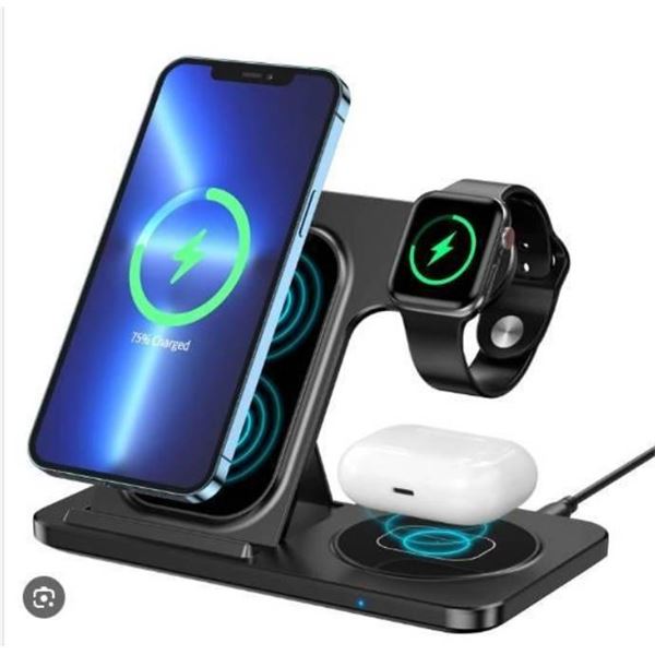 Koopao 3-in-1 Wireless Charger with Foldable Design