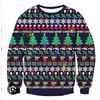 Image 1 : Freshhoodies Unisex Knitted Ugly Christmas Sweater Adult Large