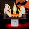 Image 1 : Ghost Campfire Flickering Night Light