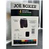 Image 3 : Joe Boxer Men’s Organic Cotton Boxer Briefs, 4-pack Size XL