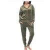 Image 1 : Black Bow Women’s Velour Lounge Set, 2-piece Size xs