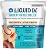 Image 1 : Liquid IV Hydration Multiplier White Peach Electrolyte Drink Mix