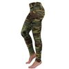 Image 1 : Rothco Women’s Camo Leggings Size Large in Woodland Camo