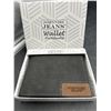 Image 1 : Johnnies Jeans Black Bifold Wallet with Card and ID Slots Dark Grey