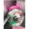 Image 4 : Unique Unicorn Terrarium Kit with Pink Lid and DIY Components