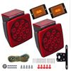 Image 1 : VINAUO Submersible LED Trailer Lights for RV and Marine Applications