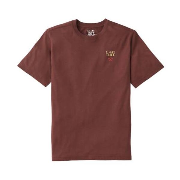Tilley Tuff Core Organic Workwear Tee, XL, Red