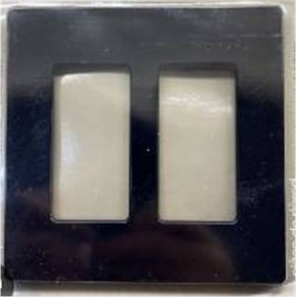 Atron Accent Double Switch Wall Plates, Lot of 5