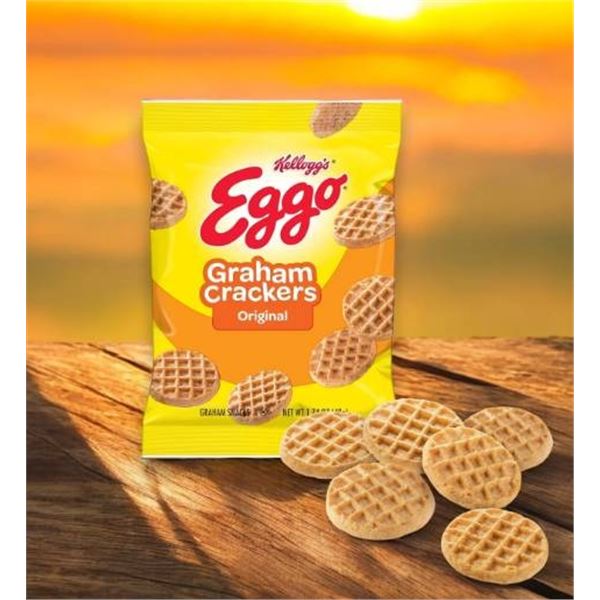 Eggo Graham Crackers Snack Pouches – 20 Packs