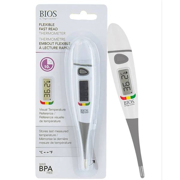 BIOS Flexible Fast Read Digital Thermometer Model 541DI