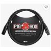 Image 1 : Pig Hog PHM3 Tour Grade XLR Male to Female Microphone Cable, 3-Ft