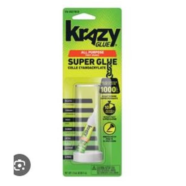 Krazy Glue All Purpose Super Glue 2x2g tubes