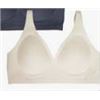 Image 1 : Buffalo David Bitton Wire-Free Bra Two-Pack Set, Size M/M