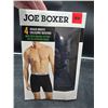 Image 2 : Joe Boxer Men’s Boxer Briefs Made with Organic Cotton, Size M/M, Pack of 4