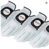 Image 1 : Kirkland Signature Extra Large Cabretta Leather Golf Gloves, 4-Pack