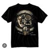 Image 1 : Rothco Black Ink USMC Bulldog T-Shirt – Large