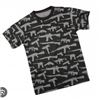 Image 1 : Rothco Vintage Black Gun Tshitrt  – Item 66350, Size L