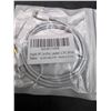 Image 2 : Lot of 4 – Apple MFi Certified 3.5mm to Lightning AUX Cable, 3.3ft, White
