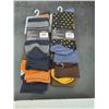Image 3 : Men’s Patterned Dress Socks, 2 Packs  of 3 Pairs, Size 10-13