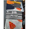 Image 2 : Men’s Patterned Dress Socks, 2 Packs  of 3 Pairs, Size 10-13