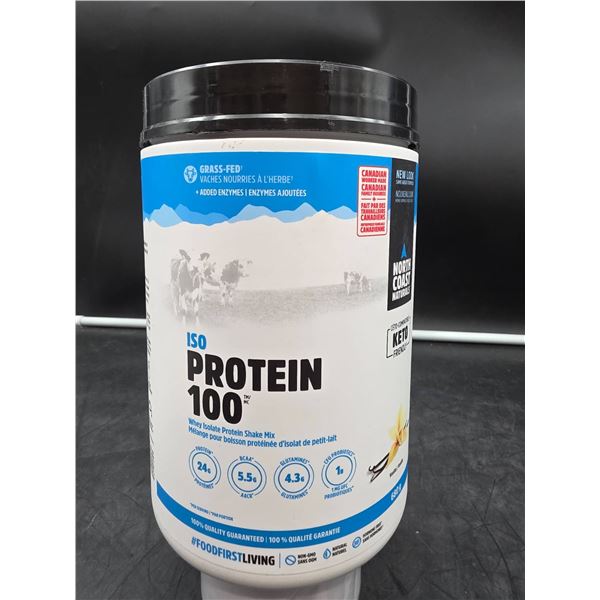 ISO Protein 100 Vanilla Flavor 680 g – Grass-Fed, Hormone-Free, Keto Friendly