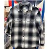 Image 1 : Frank And Oak Button-Up Black and White Plaid Shirt L/G