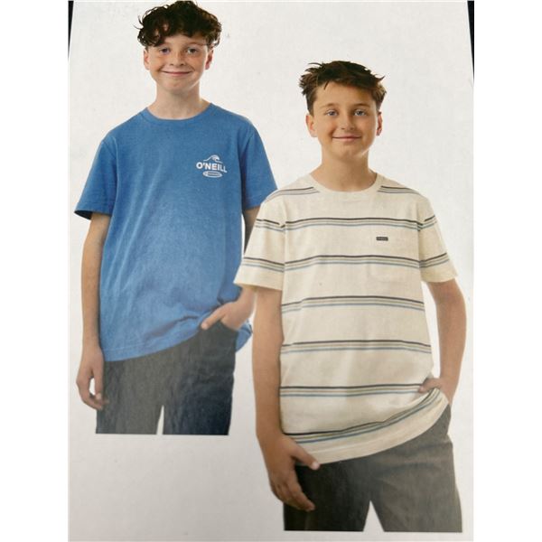 O’Neill Short Sleeve Youth T-Shirt Set, 2 Count, Sizes Large 14/16