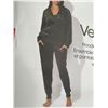 Image 3 : Black Bow Women’s Velour Lounge Set, 2-piece Size M/M Olive Color