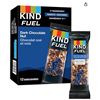 Image 1 : Kind Fuel Dark Chocolate Nut Bars, Peanuts, 12 x 50g, Gluten Free