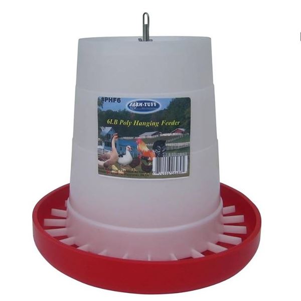 Farm-Tuff 6LB Poly Hanging Feeder, Model #PHF6