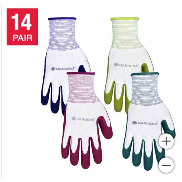 Gardena Multipurpose Gloves – 14 Pairs, One Size