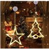Image 1 : SKEFOLI  2 Pcs Christmas Window Lights, Battery Operated Christmas Lights, Christmas Decorations Ind