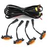 Image 1 : TIKSCIENCE 4pcs Grill Lights Amber LED Fits for Toyota Tacoma TRD PRO Grille 2016 2017 2018,with The
