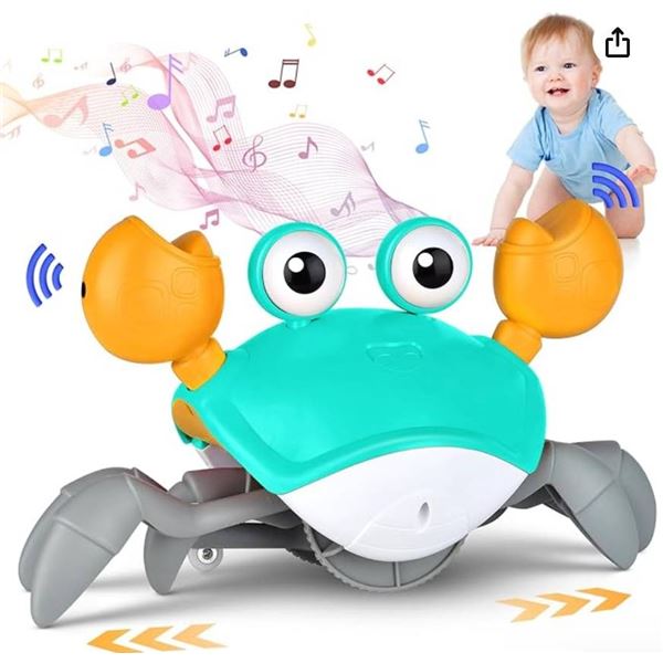 Crawling Crab Toy with Horizontal Crawling Function