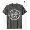 Image 1 : North Pole Brewing Co Christmas Spirits Funny Christmas T-Shirt  Size S