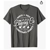 Image 1 : North Pole Brewing Co Christmas Spirits Funny Christmas T-Shirt Size XL
