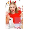 Image 1 : KOQ Ghost Walking Dog Indoor Outdoor Figurine (White)