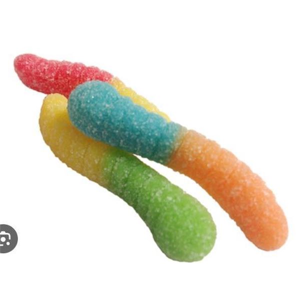 CKF Gummy Sour Worms  170g (12-Pack)