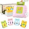 Image 1 : SlowTon Learning Device for Card Early Education, Pink, 112 Words