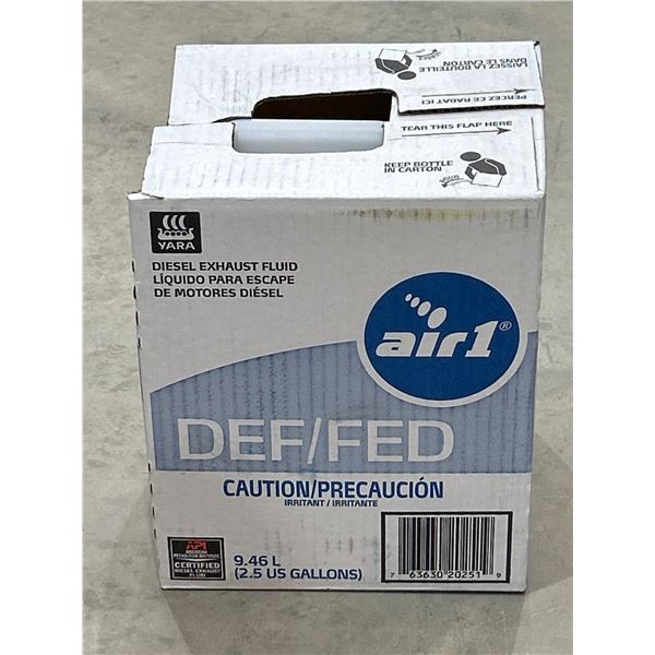 Air1 DEF/FED Diesel Exhaust Fluid, 9.46 L (2.5 US Gallons)