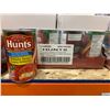 Image 2 : Hunts Tomato Sauce No Salt Added, 12x680ml Cans