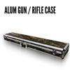 Image 1 : Aluminum Camouflage Rifle Case, 120 x 23 x 11.5 cm