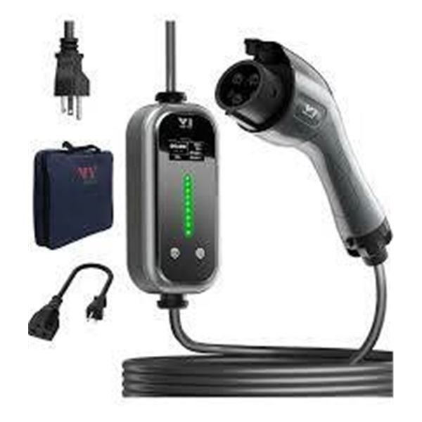 Portable EV Charger by V1 with Adjustable Power Levels