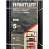 Image 3 : Ramtuff 5-Level Resin Shelving System, 35.8 in x 17.5 in x 73 in