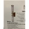 Image 3 : Home Decorators Collection Marta 2-Light Vanity Fixture, Model IW7930B02HD LOT OF 2