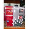 Image 2 : Sylvania Stay-Lit 200 LED Mini Light Set with Green Wire