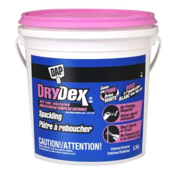 DAP DryDex 3.78 L Spackling with Pink-to-White Indicator